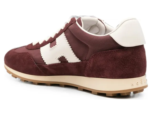 Hogan Logo-patch Panelled “Red/Neutrals” (HXW7270GH10V 4R0CPH) (4)