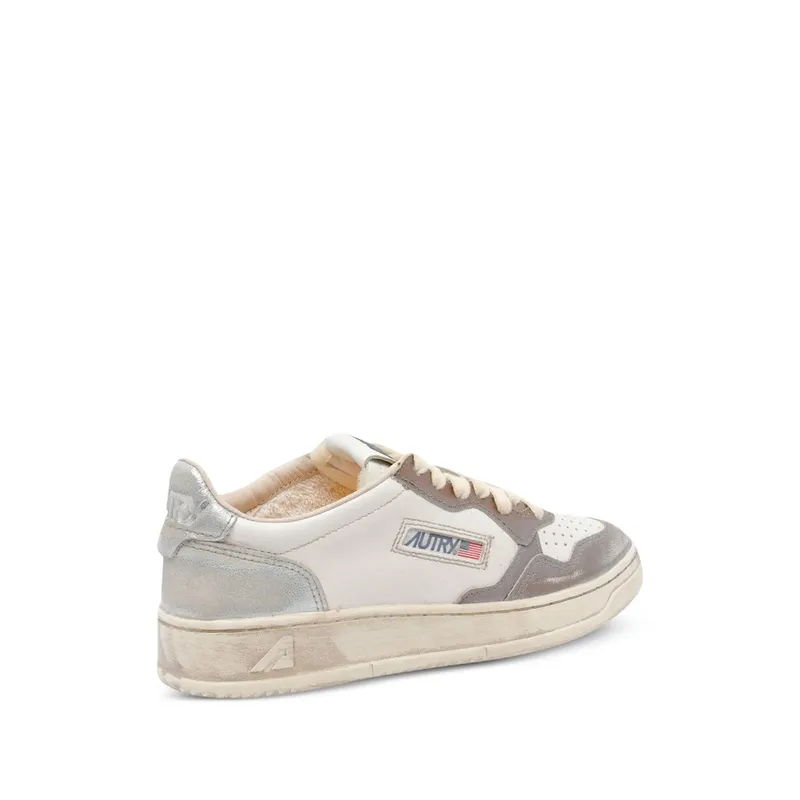 Autry Medalist Leather “Grey/White” (AVLW MT08)