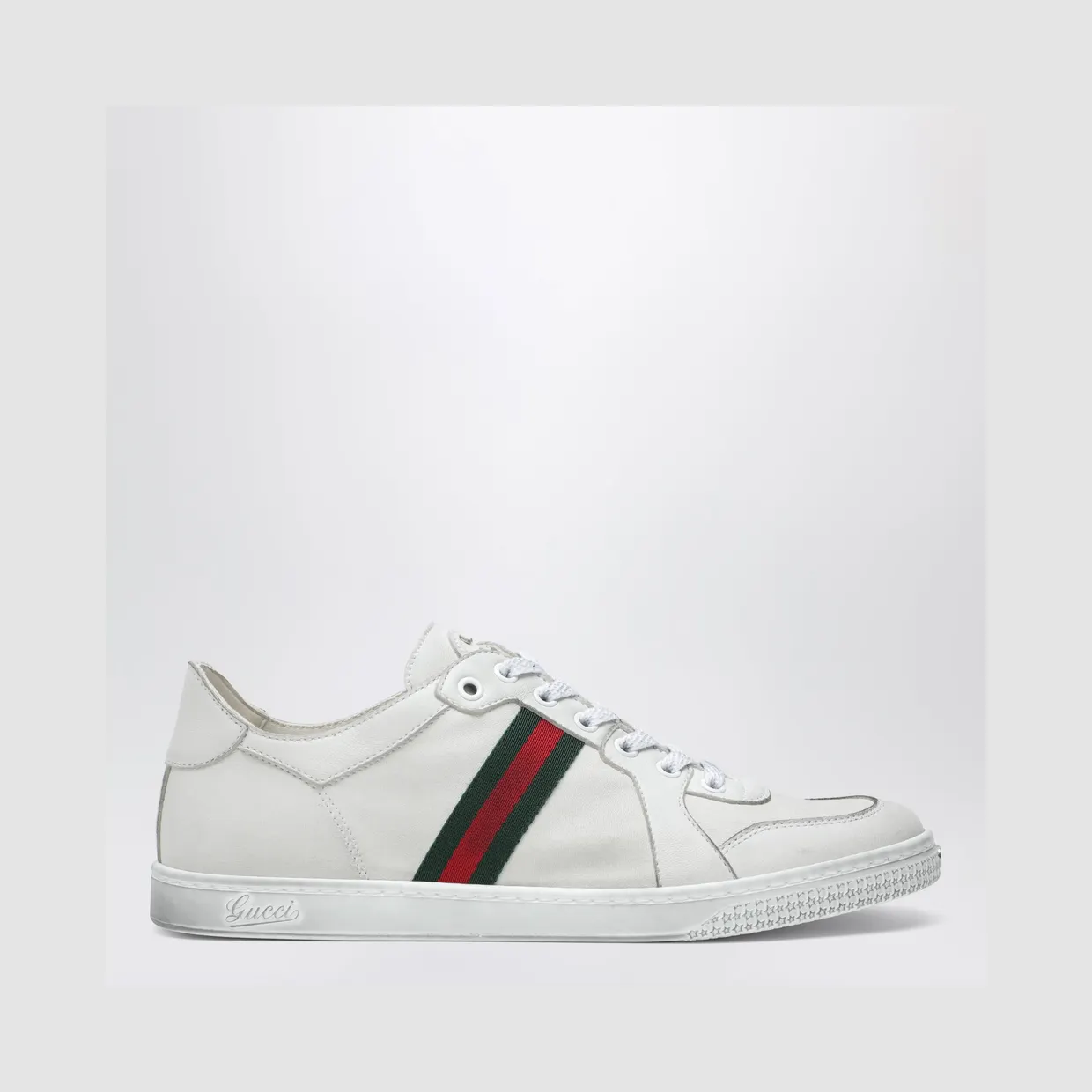 Gucci Low Stretch Sneakers white 865056AAGFF/S_GUC-9099_500-40 (2)
