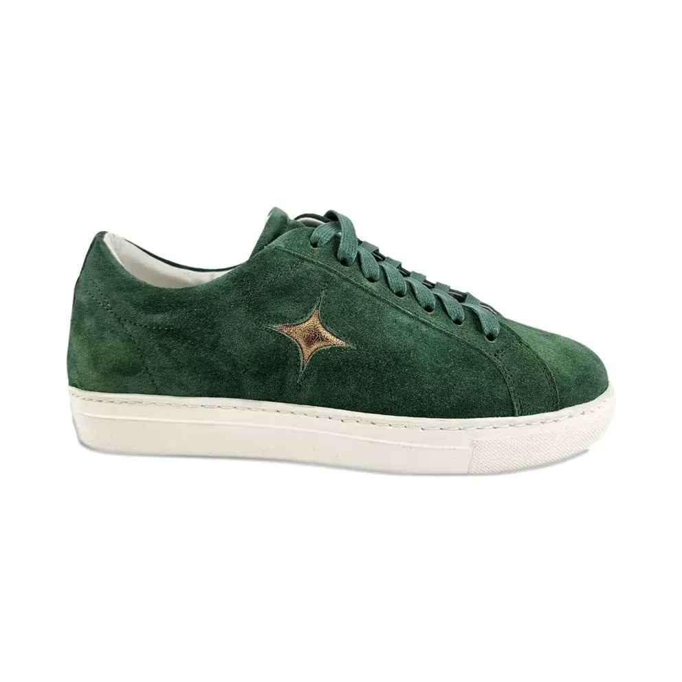 Madison.Maison Star aus Wildleder – Green (SIRIUSSTAR)