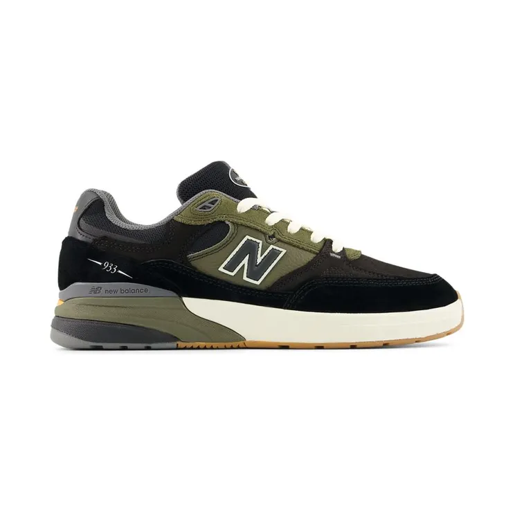 New Balance Numeric 933 Andrew Reynolds Black Olive (NM933BST)