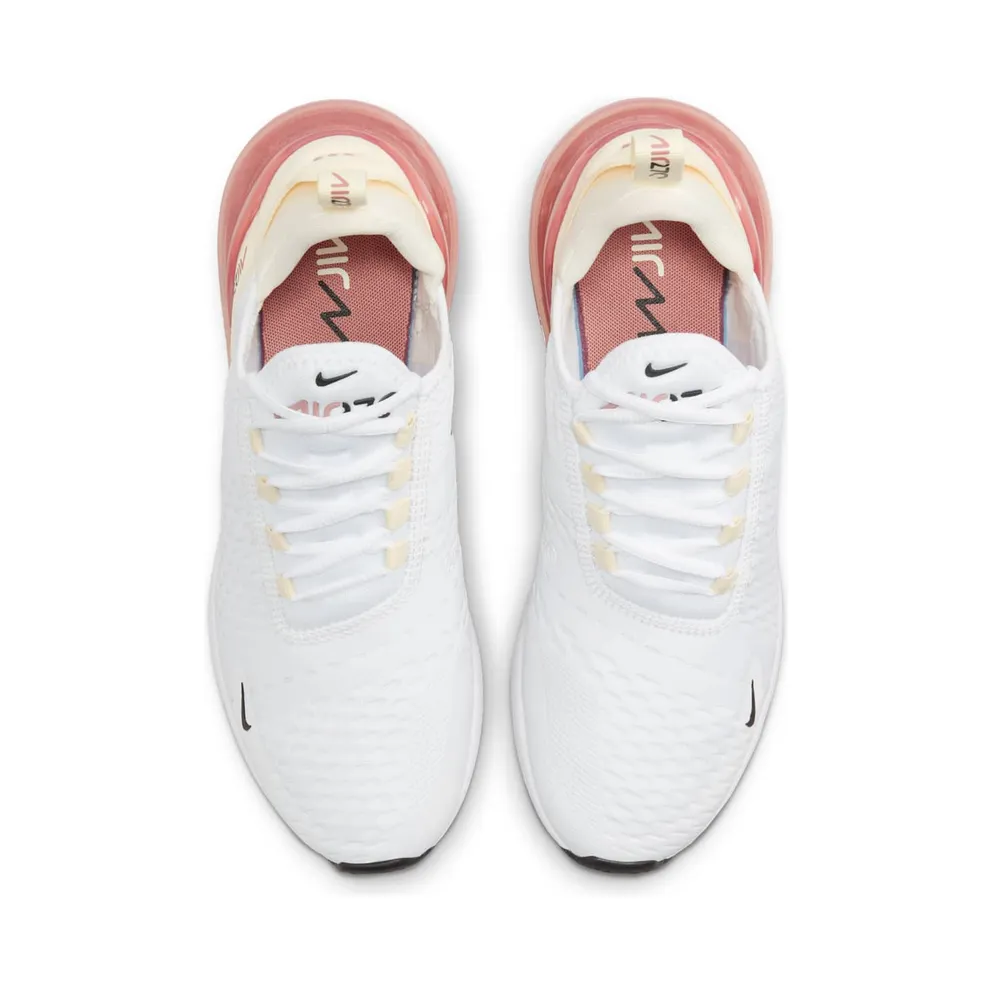 Nike AIR MAX 270 “White Pale Ivory Muslin Black” (AH6789-123)