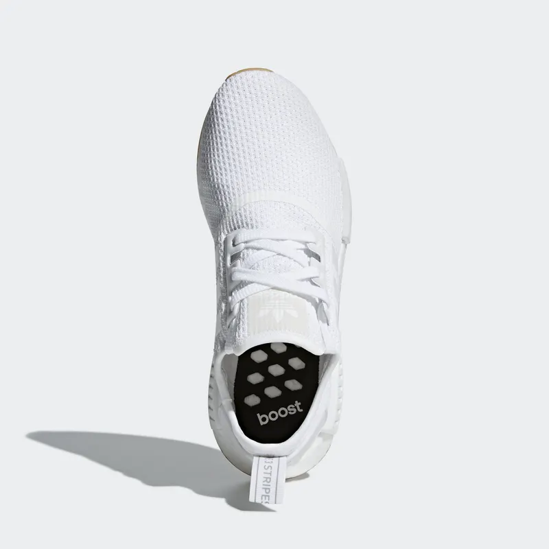 adidas NMD R1 White Gum (2018) Cloud White/Cloud White/Gum (D96635)