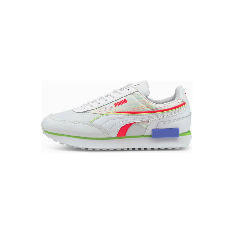 Puma Future Rider Double Spectra White/Green (382740-01)