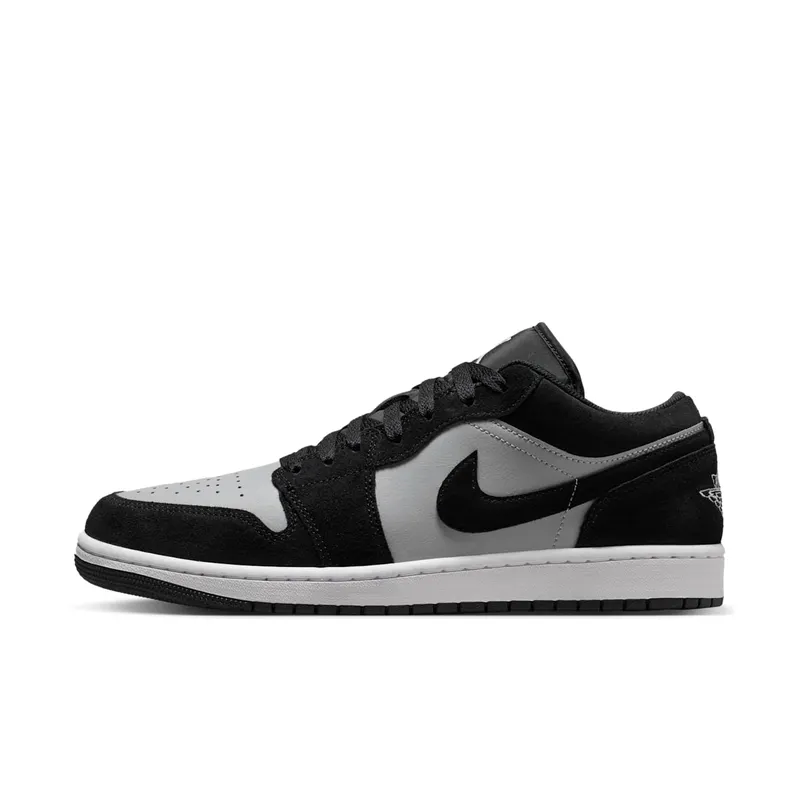 Jordan 1 Low Black Light Smoke Grey – “Black / Light Smoke Grey / White” (553558-048)