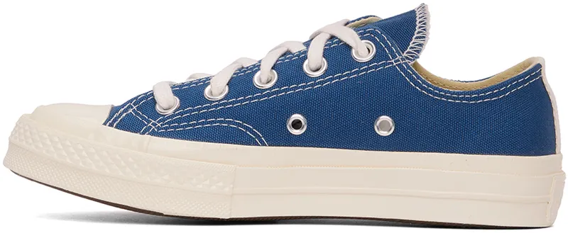 Comme des Garçons Play Grey Converse Edition Half Heart Chuck 70 Low (K121)