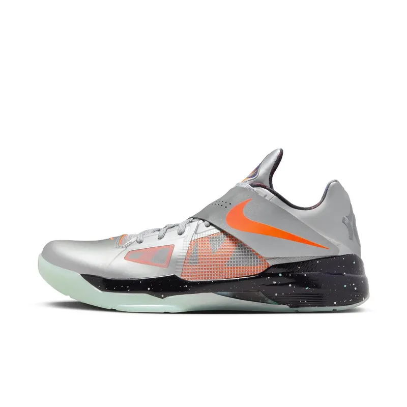 KD 4 Metallic Silver/Dark Grey/Black/Total Orange (FD2635-001)