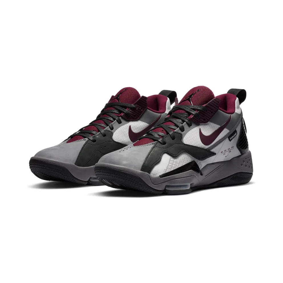Jordan Zoom 92 PSG Paris Saint-Germain Light Graphite/Neutral Grey-Black-Bordeaux (DA2554-006)