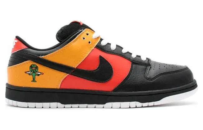 Nike Dunk Low Pro SB ‘Raygun’ Orange Flash/Black-Black (304292-803)