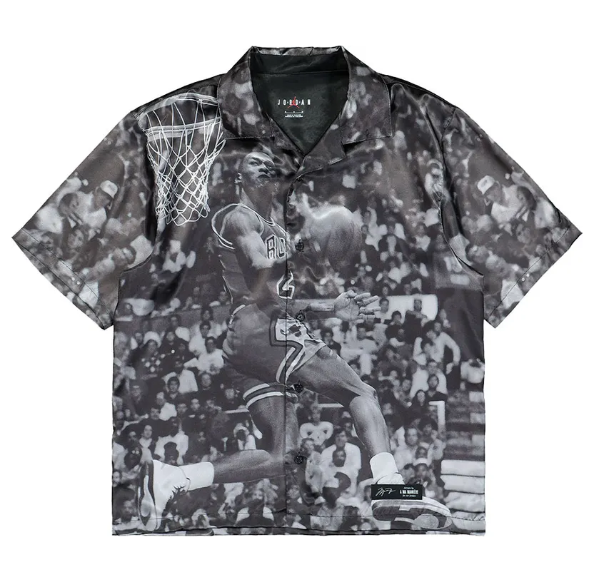 Air Jordan x A Ma Maniere AJ2 S/S Top Shirt Black (DJ9760-010)