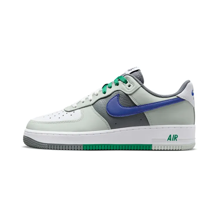 Nike Air Force 1 Split “Light Silver / White / Smoke Grey / Deep Royal Blue” (FD2592-001)