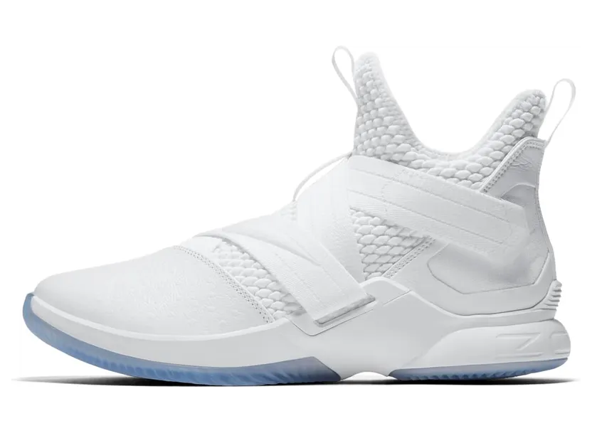 LeBron Soldier 12 White/White-White (AO4054-101)