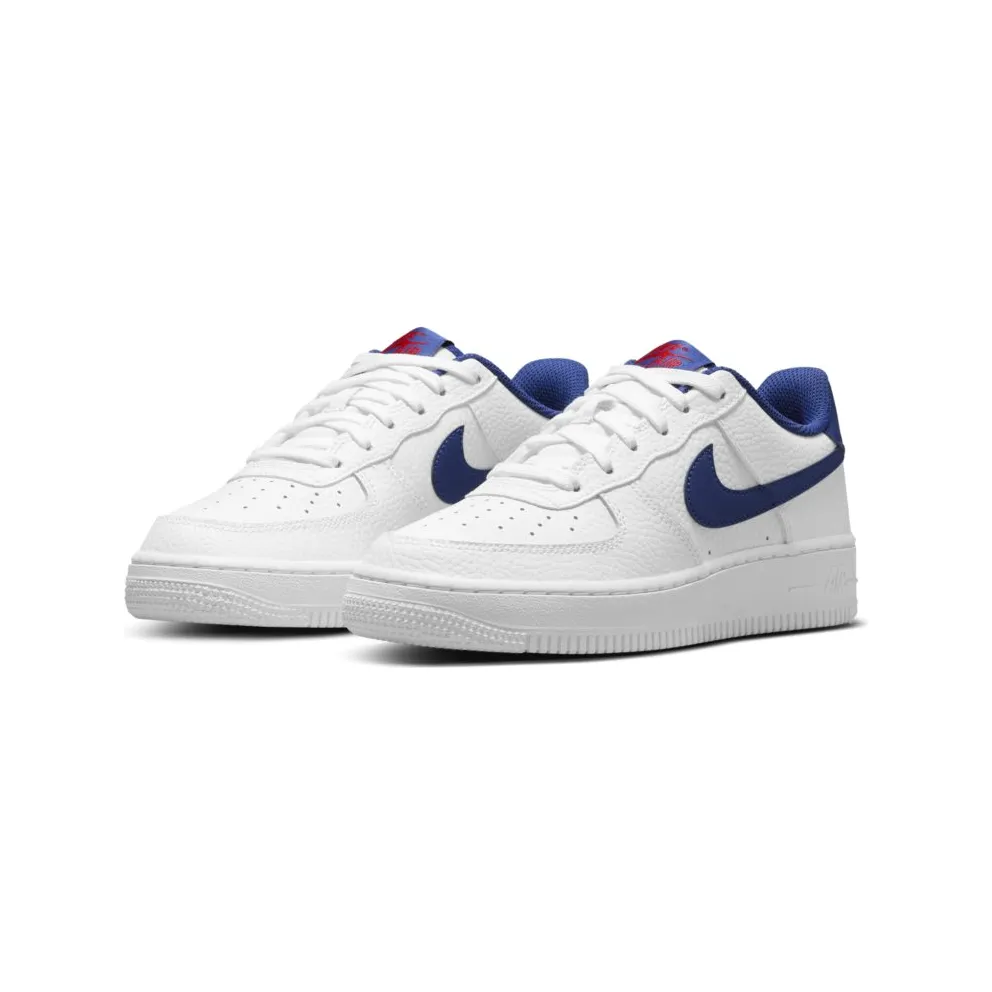 Nike Air Force 1 Low White Deep Royal (GS) (CT3839-101)