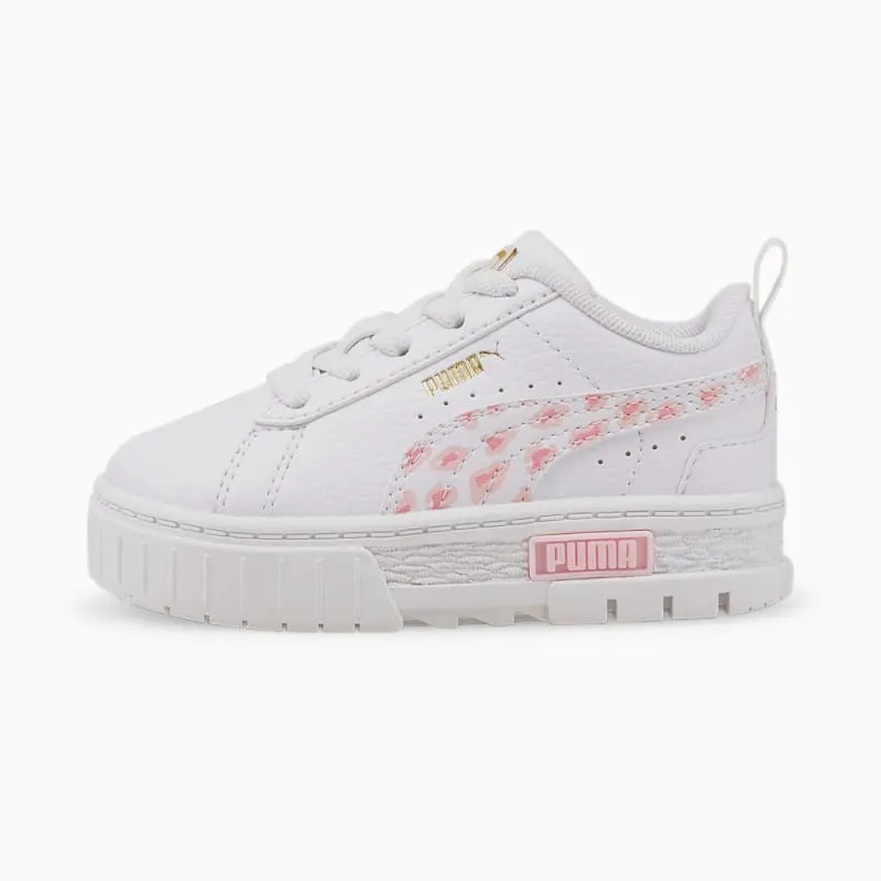 PUMA Mayze Wild Babies’ White/Prism Pink (385700-01)