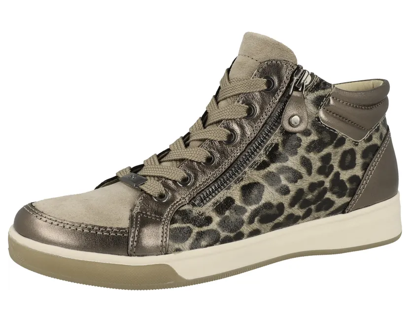 Ara sneaker Crème / Olijfgroen / Zwart (122449936)
