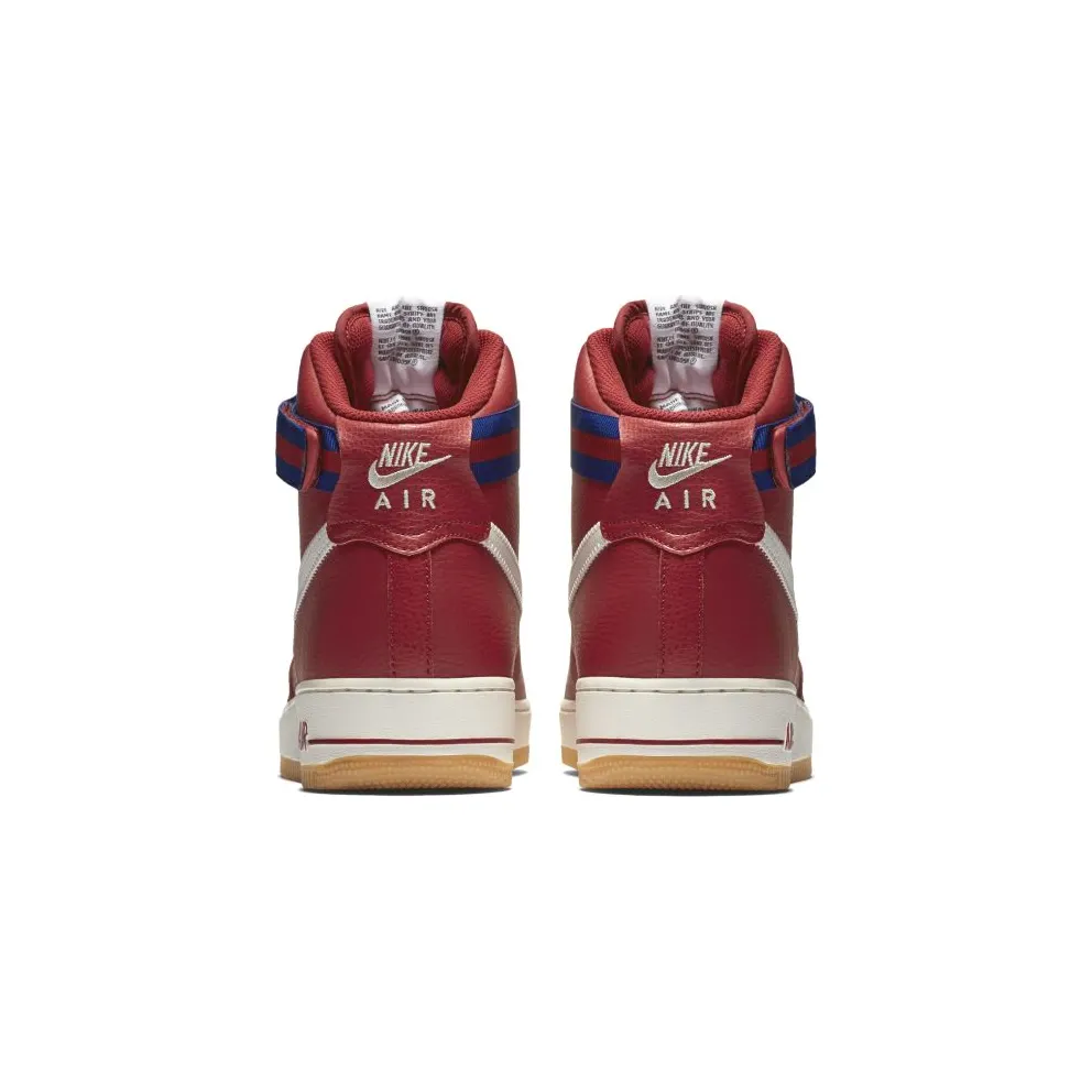 Nike Air Force 1 High ’07 Gym Red Deep Royal Blue Gum (315121-605)