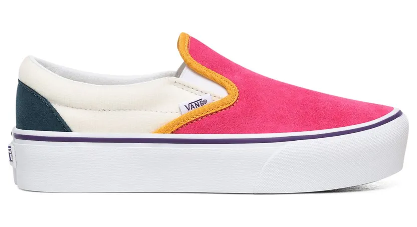 VANS Mini Cord Classic Slip-on Platform Schoenen (Multicolour)