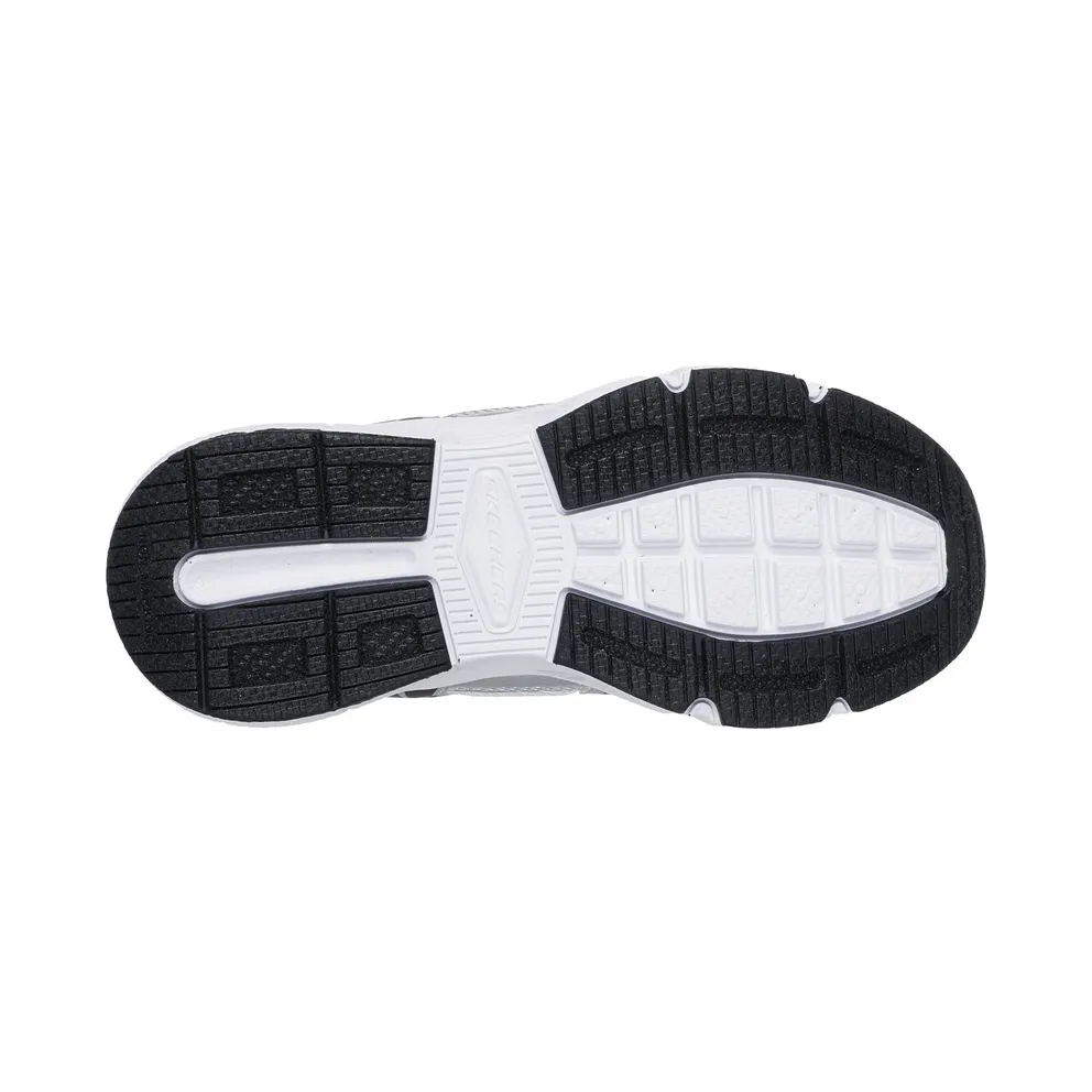 Skechers Slip-ins: Retro-Graph – Classic Kicks Sneaker Wht/Black/Silver