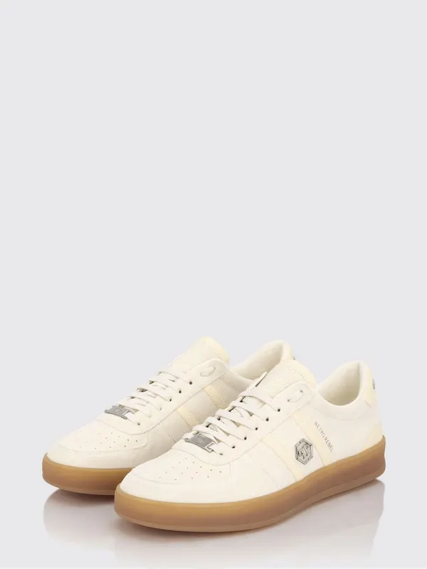 Philipp plein Retro Rebel Suede Sneakers White (PAFSUSC0941PLE010N01)