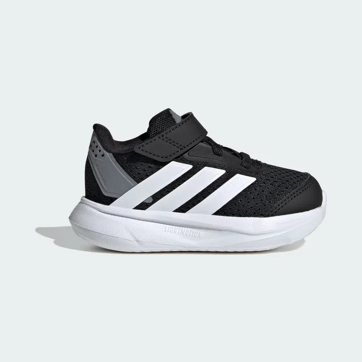 adidas Duramo 2.0 Shoes Kids “Core Black / Cloud White / Grey” (JI1697)