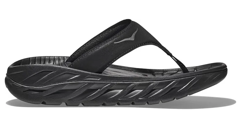 Hoka One Ora Recovery Flip Black Dark Gull Grey (1117910-BDGGR)
