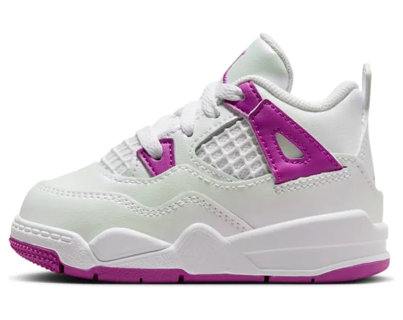 Jordan 4 Retro “White / Hyper Violet” (FQ1313-151)