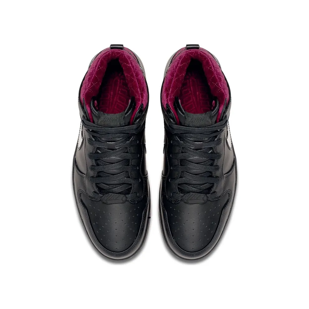 Nike Dunk CMFT Coffin Black/Black-Team Red (716714-003)