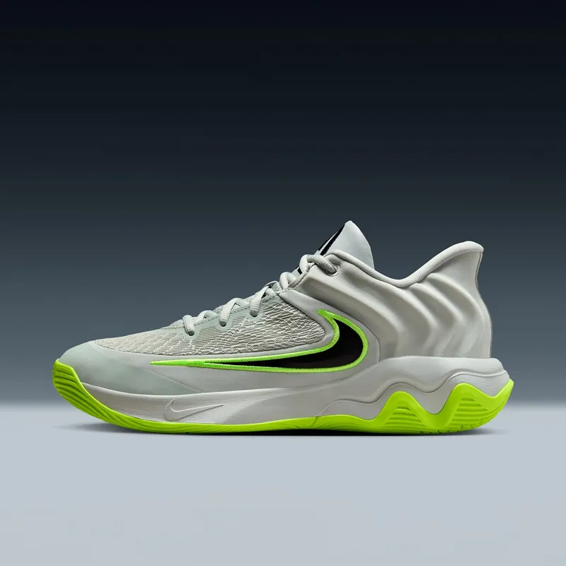 Nike Giannis Immortality 4 Light Silver Volt Black (FQ3680-007)