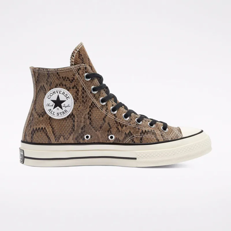 Converse Archive Reptile Chuck 70 High Top Brown/egret/black “Snake” (170103C)