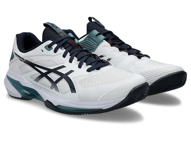 ASICS SOLUTION SPEED FF 4 CLAY “White / Midnight” (1041A533-102)