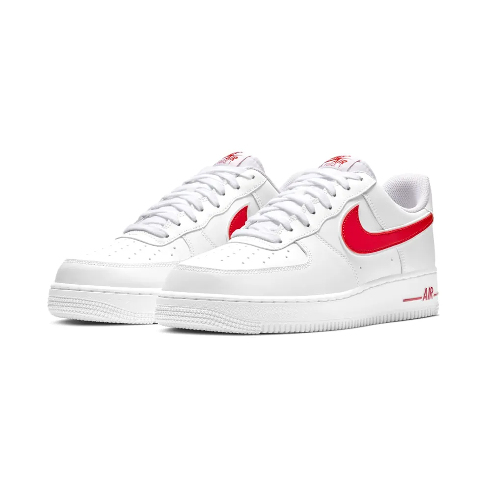 Nike Air Force 1 07 White Red (2019) (AO2423-102)