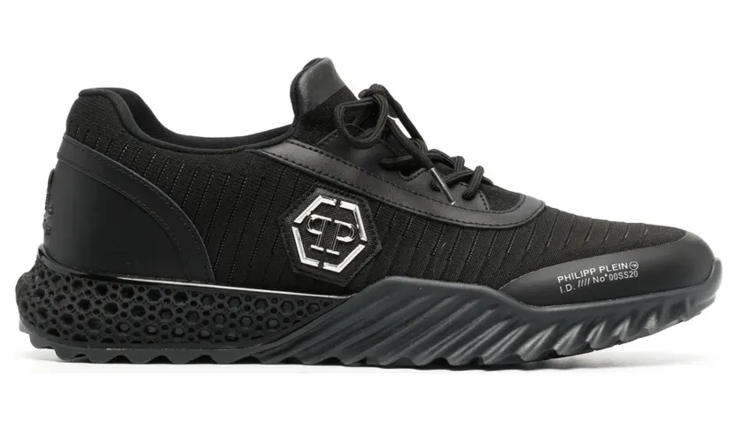 Philipp Plein Runner Hexagon low-top “Black” (LABSUSC0079PTE003N)