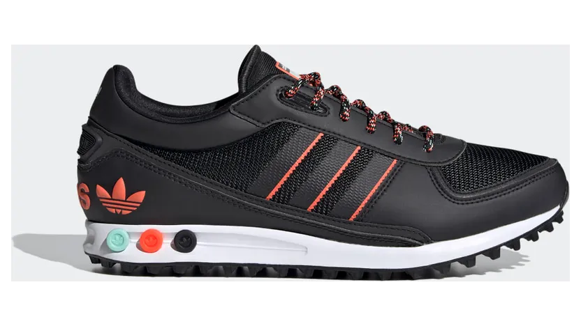 adidas LA TRAINER II Core Black / Core Black / Solar Red (FW5808)