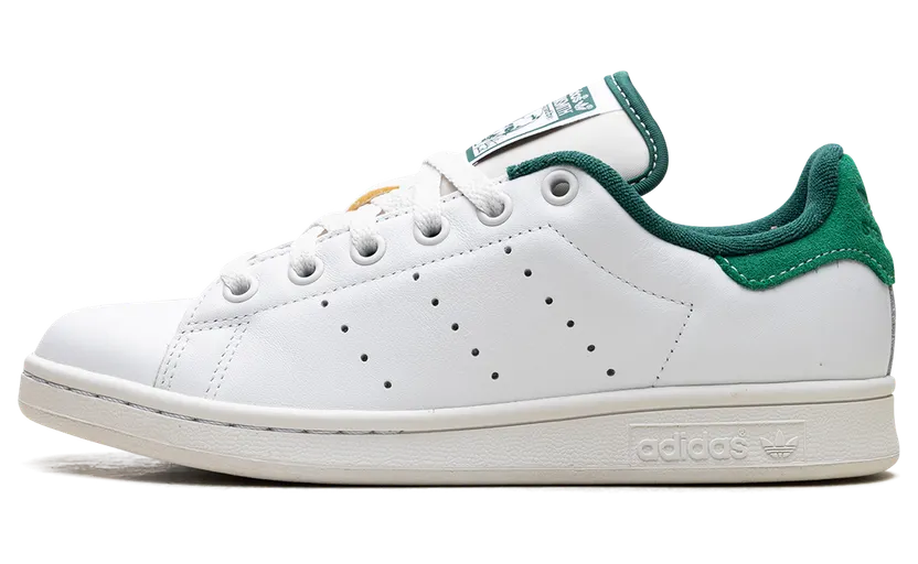 Adidas Stan Smith “White Green Suede Heel” (ID2007)