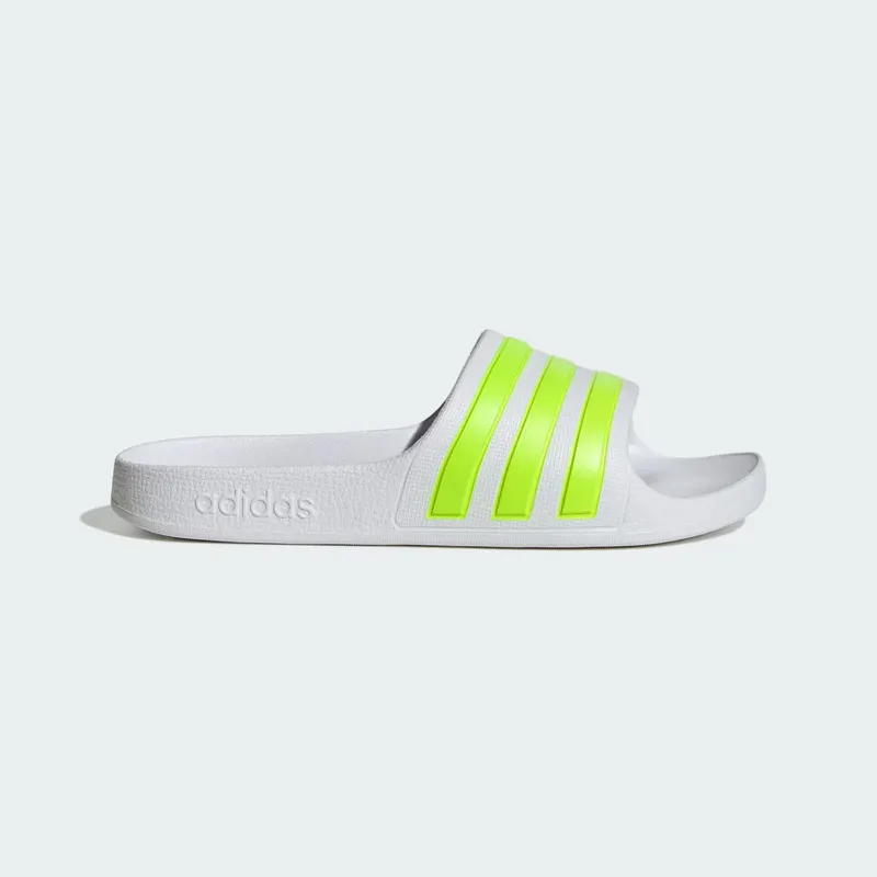 Adidas adilette Aqua Slides Kids Cloud White / Solar Slime / Cloud White (IH6895)