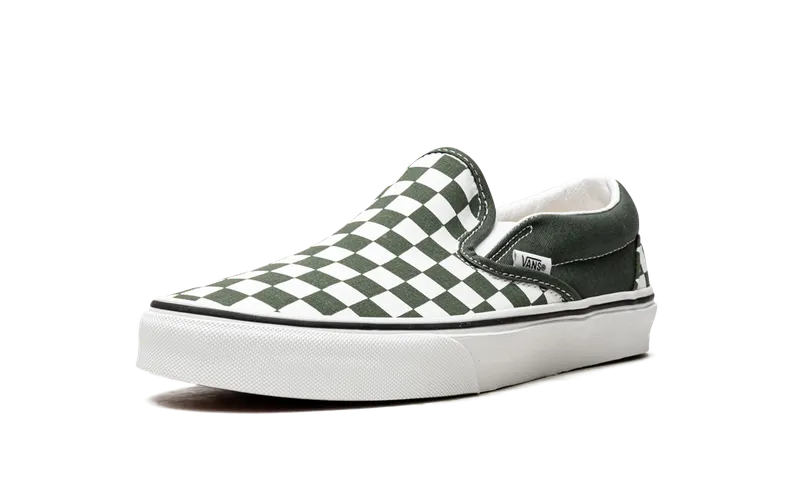 Vans Classic Slip-On Checkerboard “Thyme Checkerboard” (VN0A33TB9HO)