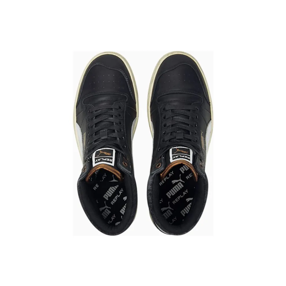 Puma Ralph Sampson Mid Denim x Replay White/Black (383994-01)