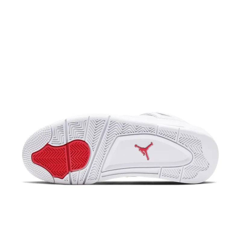 Jordan 4 Retro Metallic Red White/Metallic Silver-University Red (CT8527-112)