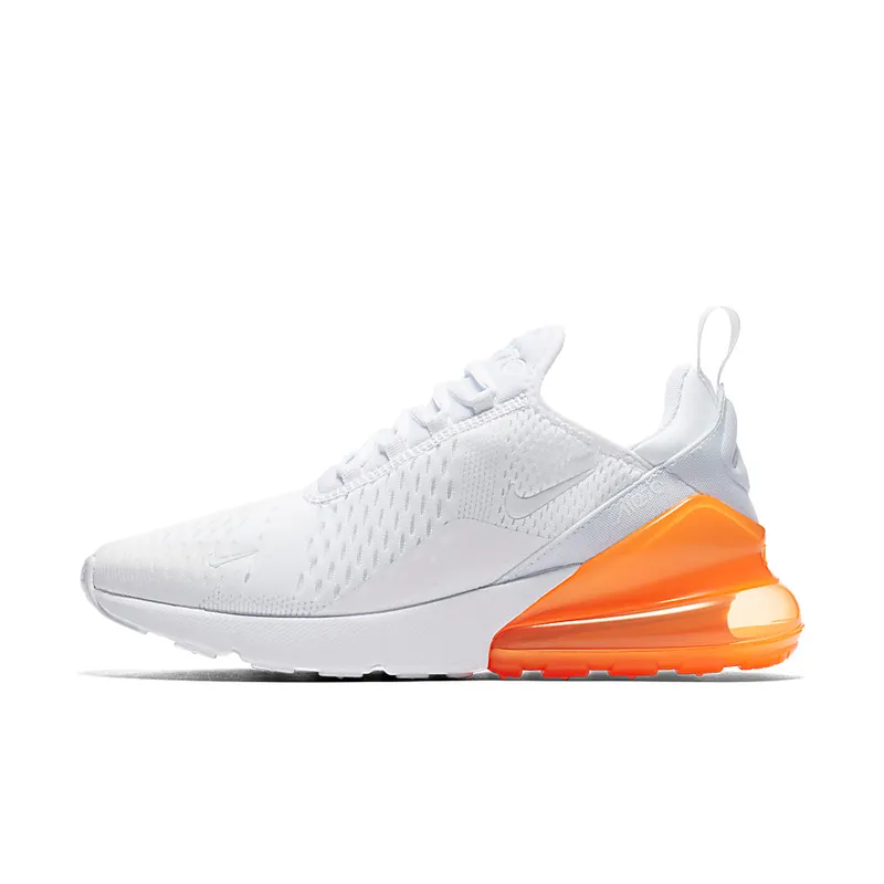 Nike Air Max 270 White Pack (Total Orange) White/White-Total Orange (AH8050-102)