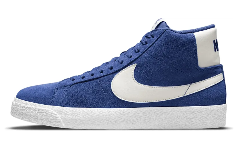 Nike SB Blazer Mid “Deep Royal Blue / White / Sail” (864349-403)