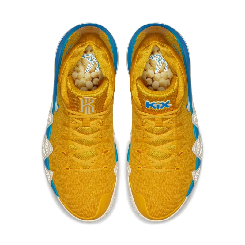Nike Kyrie 4 Kix (Special Cereal Box Package) Amarillo/Multi-Color (BV0425-700)