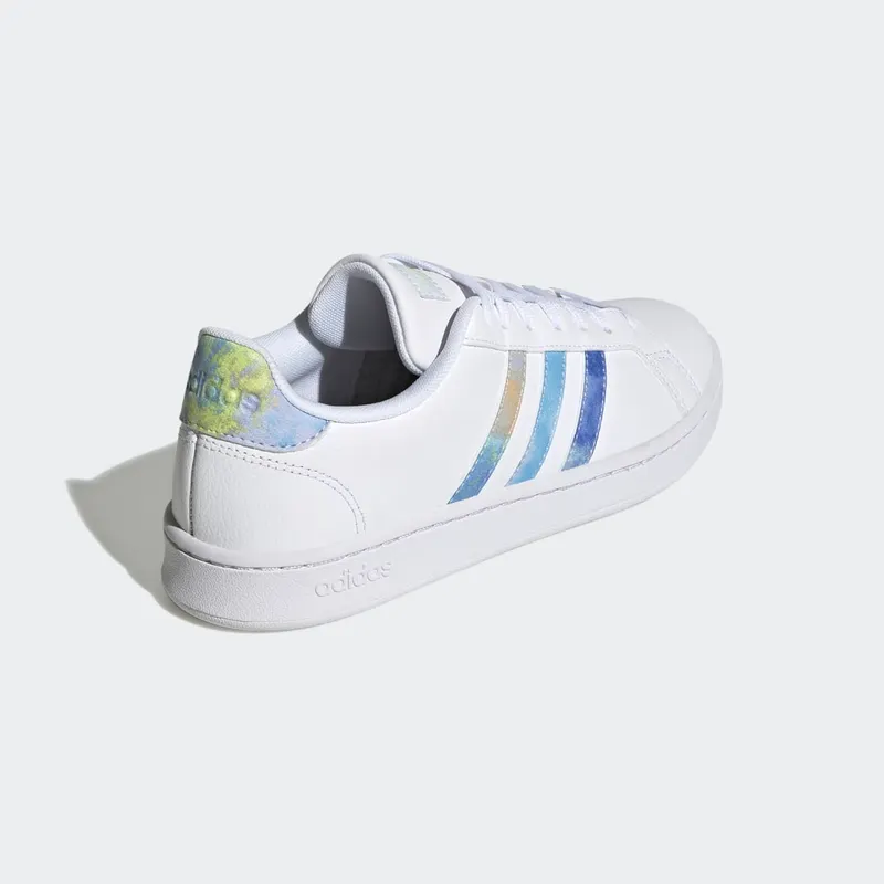 Adidas Grand Court Cloudfoam Lifestyle Court Comfort Cloud White / Cloud White / Almost Lime (GY9409)