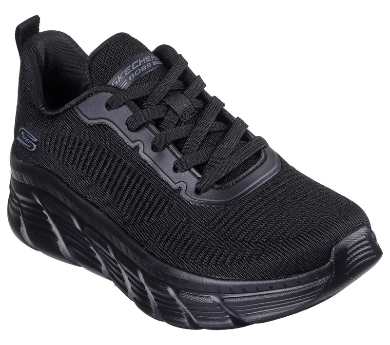 Skechers BOBS Sport B Flex Hi – Flying HI – Black (117385 BBK)