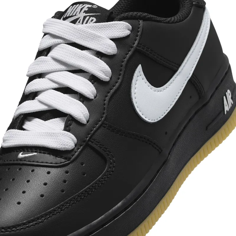 Nike Air Force 1 Lv8 GS “Black White Gum” (HQ1911-001)