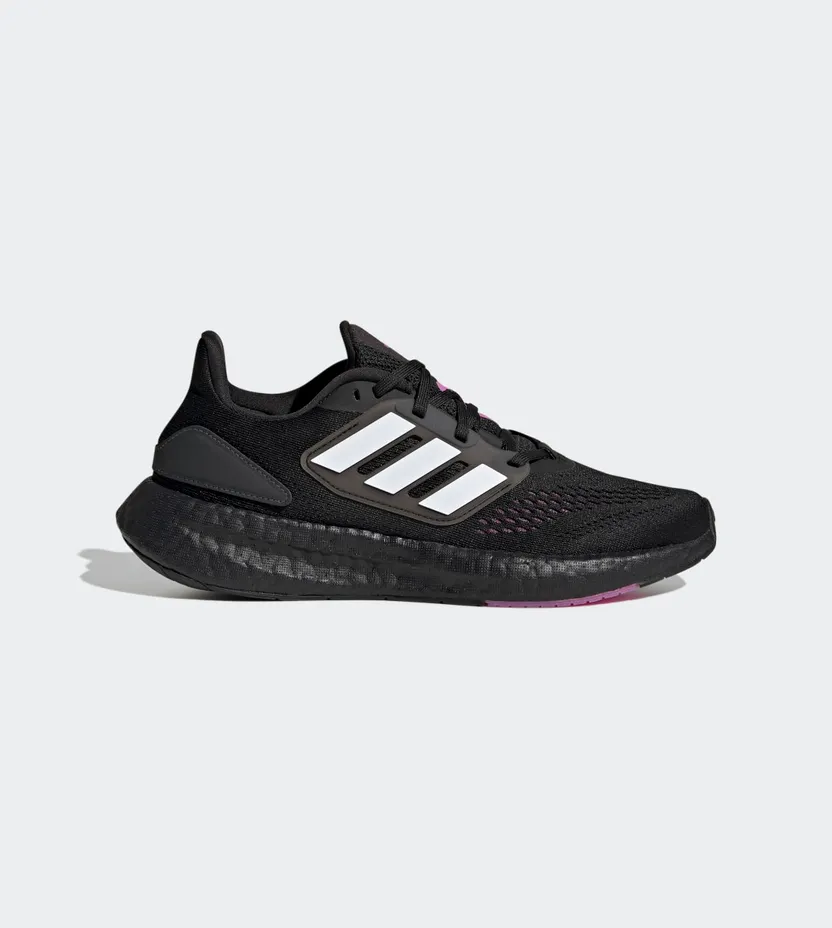 adidas Pureboost 22 Core Black / Cloud White / Semi Pulse Lilac (HQ1462)