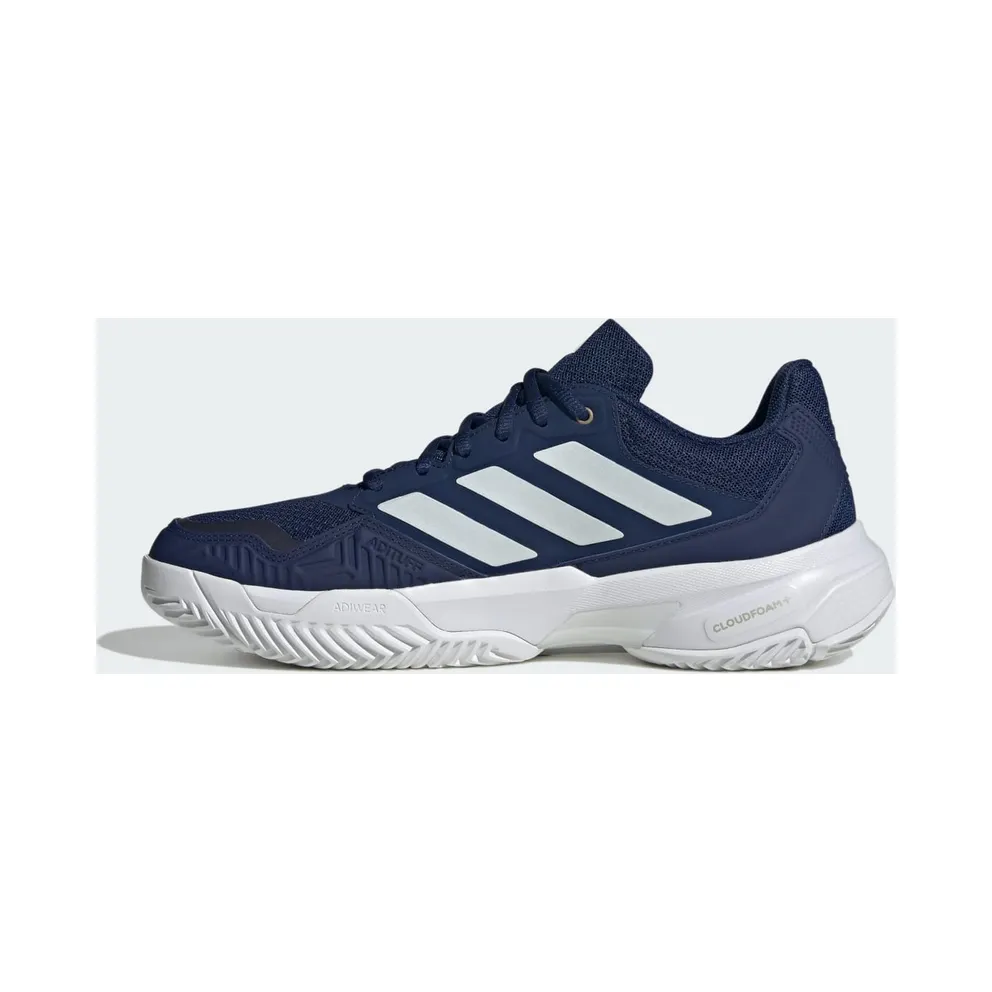 Adidas Courtjam Control 3 Tennis Dark Blue / Zero Metalic / Cloud White (JR1750)