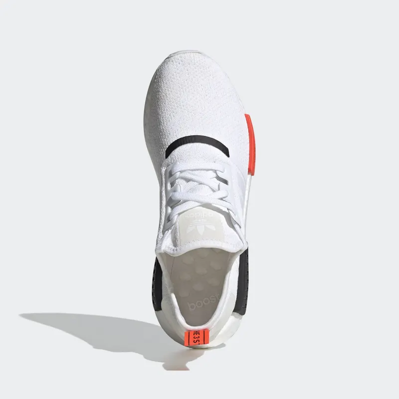 adidas NMD R1 Serial Pack Cloud White Cloud White/Solar Red/Core Black (EH0045)