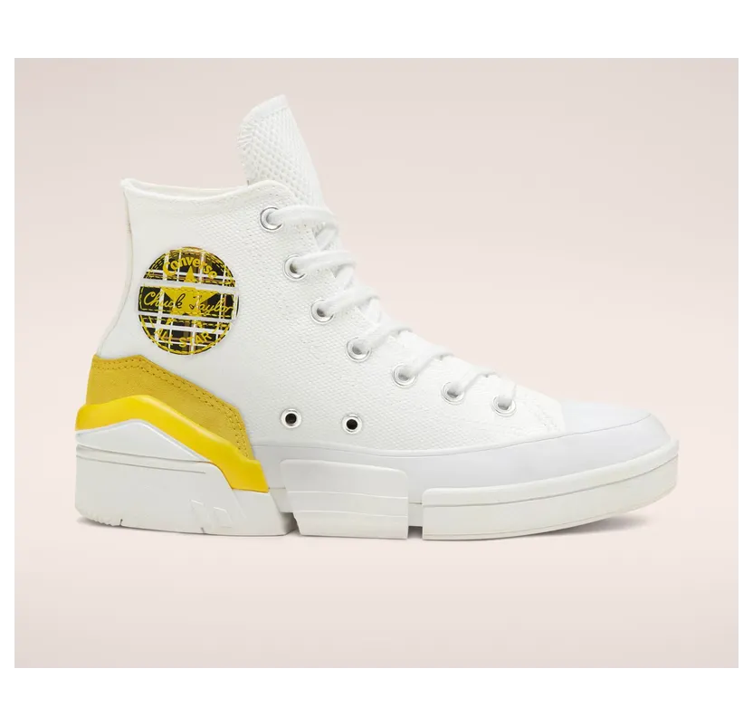 Converse Mix and Match CPX70 High Top White/speed Yellow/black (568648C)