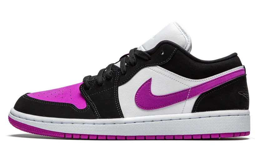 Air Jordan 1 Low Black Cactus Flower (DC0774-005)