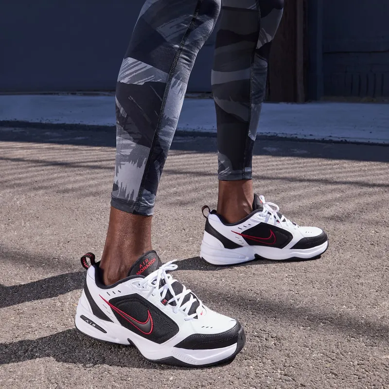 Nike Air Monarch IV White Black White/Black (415445-101)